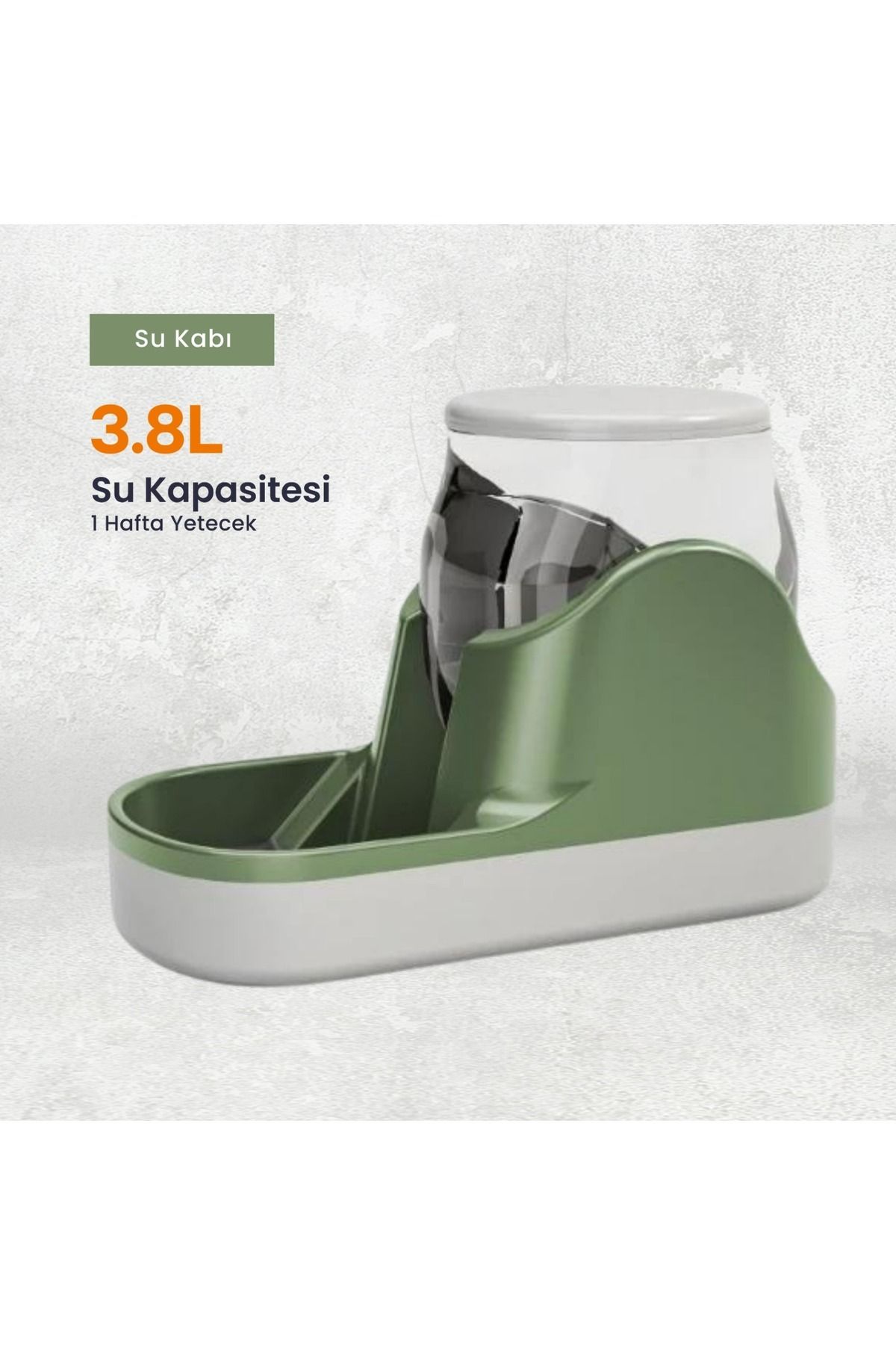 Kedi Ve Köpek Mama Ve Su Kabı 3.8l küçük resim 4