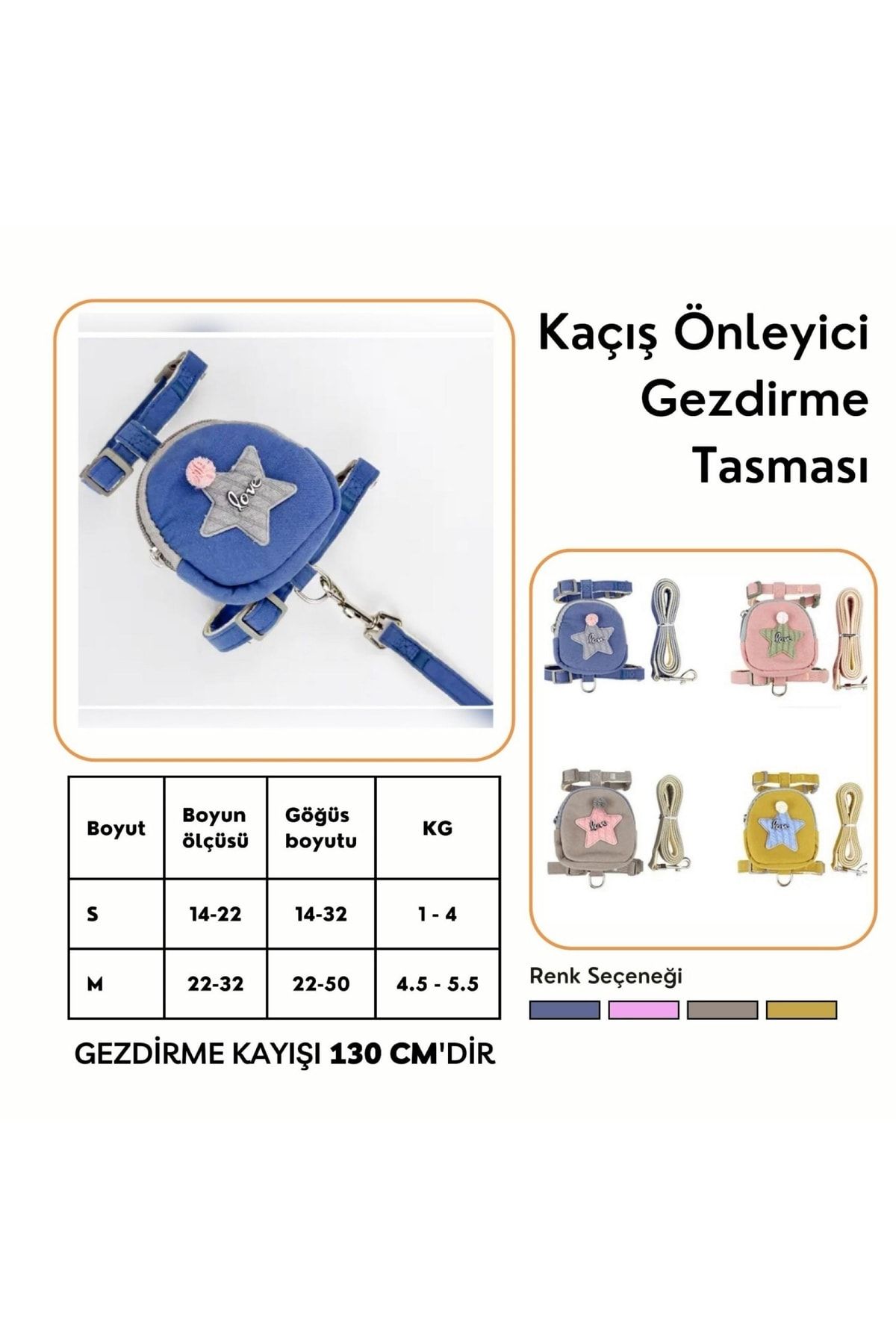 Yeni Çantalı Köpek Sırt Çantası Koşum Küçük Köpek Koşum Kedi Koşum Ve Tasma Seti