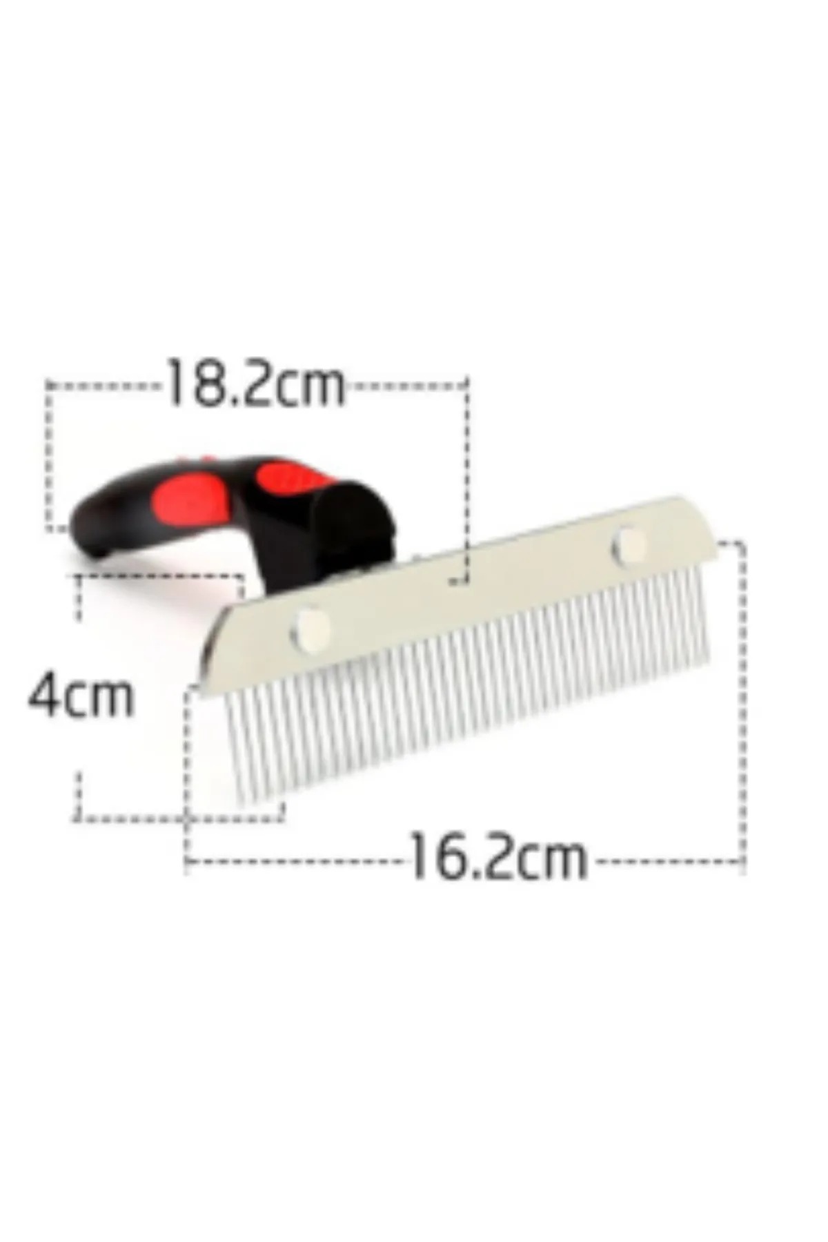 Büyük Tımar Tarağı Kıtık Tarağı En:16cm-boy:18cm-pim:4cm küçük resim 2