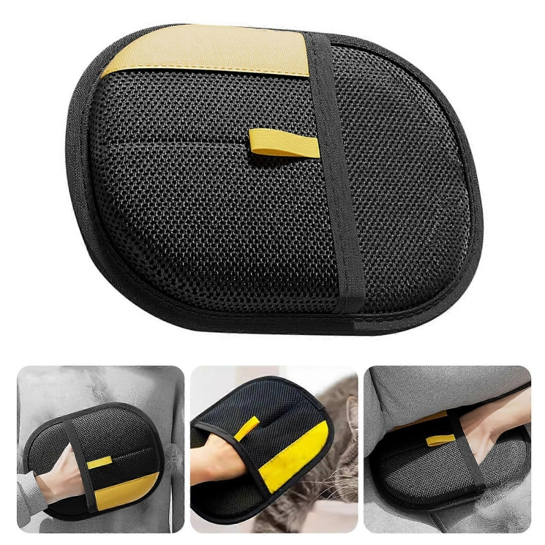 Orijinal Kedi & Köpek Tüy Toplayıcı Eldiven – Mıknatıs Etkili Temizlik Pedi küçük resim 4